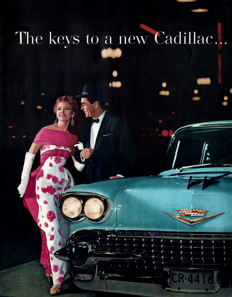 1958 Cadillac Handout Brochure